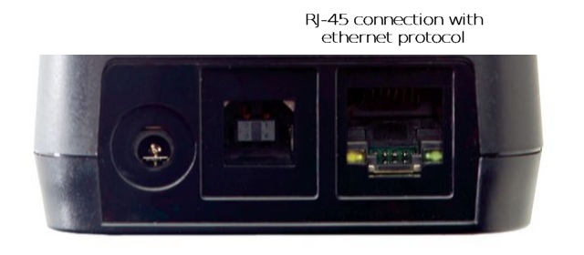 RJ45 ethernet connection