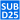 Sub-D25 (serial) connection