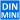 miniDIN - PS/2 (keyboard) connection