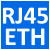 RJ45 ethernet connection