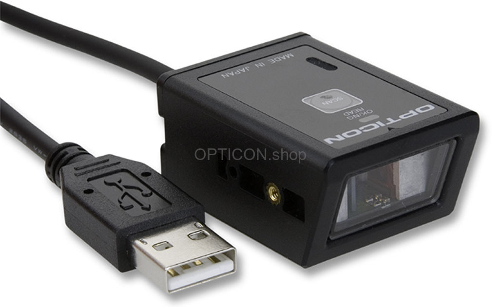Opticon NLV-1001 Compact Fixed USB Barcode Scanner Sensor HID for mounting 